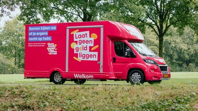 De ‘Laat geen geld liggen’-camper komt naar Helmond